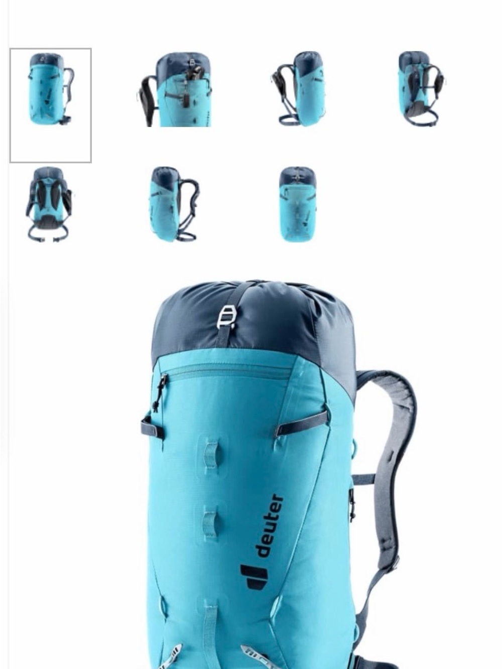 Unisex Blue Lagoon Ink 22L Guide Hiking/Trekking/Mountaineering Backpack